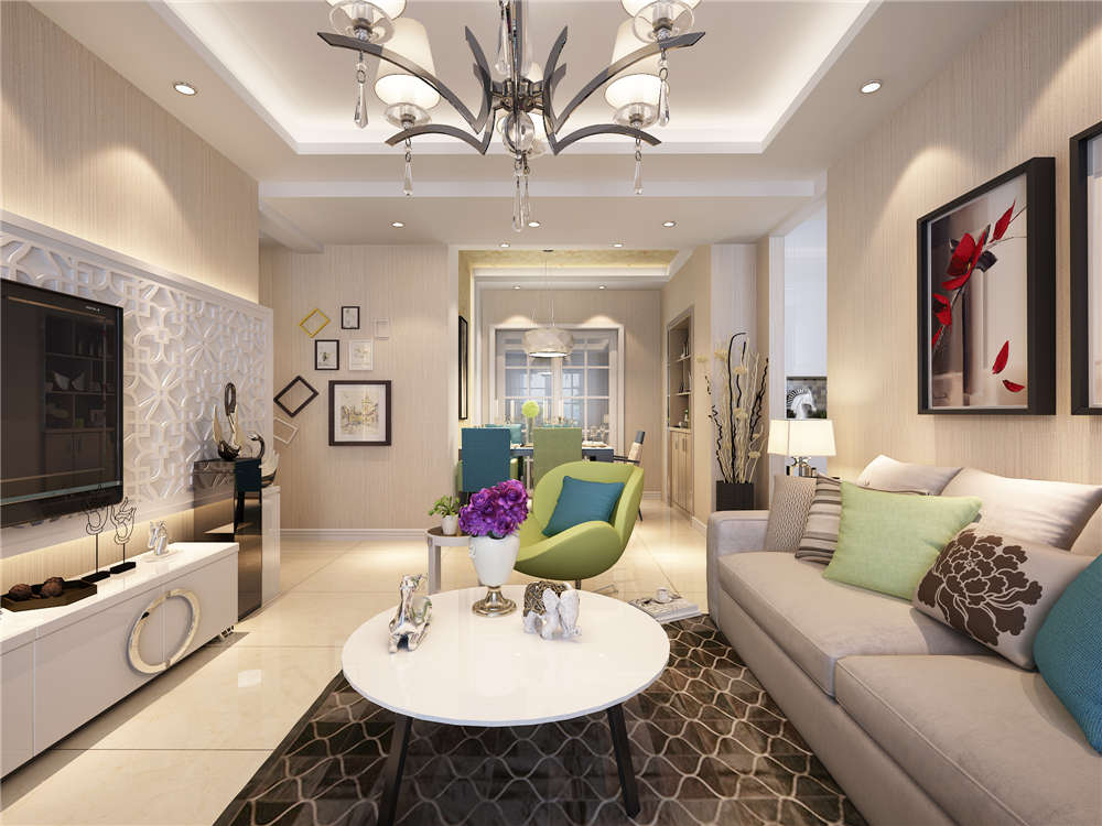 龍湖九里晴川-現(xiàn)代簡(jiǎn)約-臥室設(shè)計(jì)效果圖