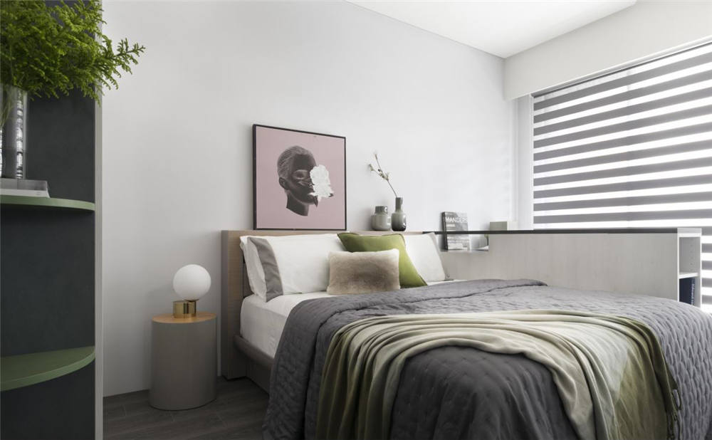 龍湖九里晴川-現(xiàn)代簡約-臥室設(shè)計效果圖