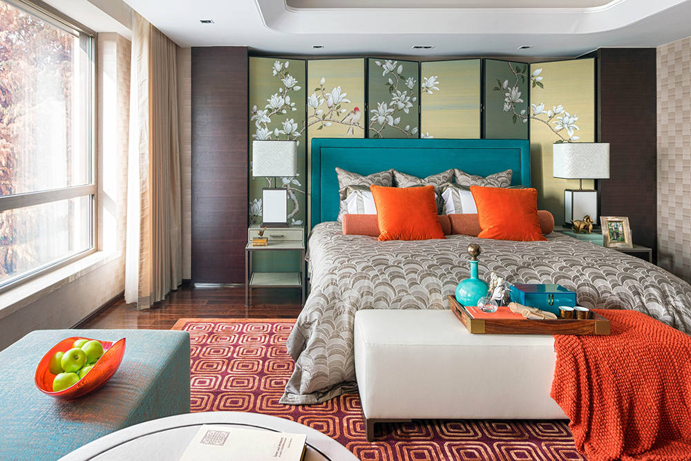 龍湖九里晴川-現(xiàn)代簡約-臥室設計效果圖