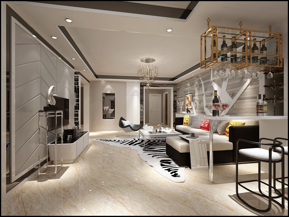 龍湖九里晴川-現(xiàn)代簡約-臥室設(shè)計(jì)效果圖